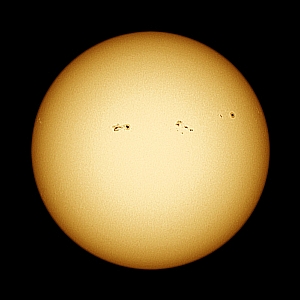 Observing Report 2nd August 2011 (Sunspots and Active Regions)